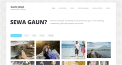 Desktop Screenshot of gaunjogja.com